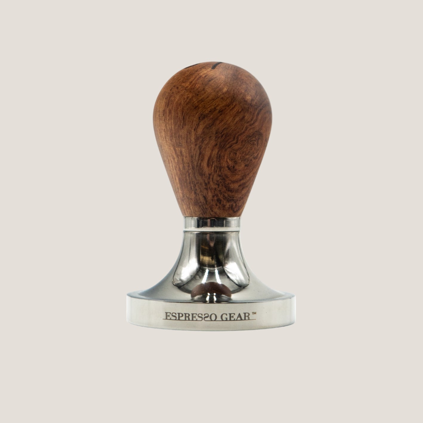Tamper Barista Rosewood Flat Base 58mm - Espresso Gear