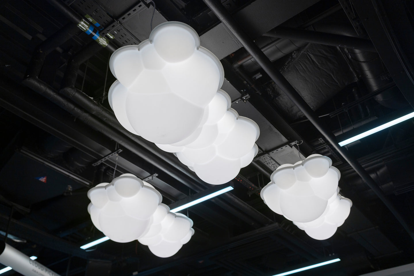 Clouds at Cloud Picker Dublin Airport Cafe. Meet me under the clouds. 