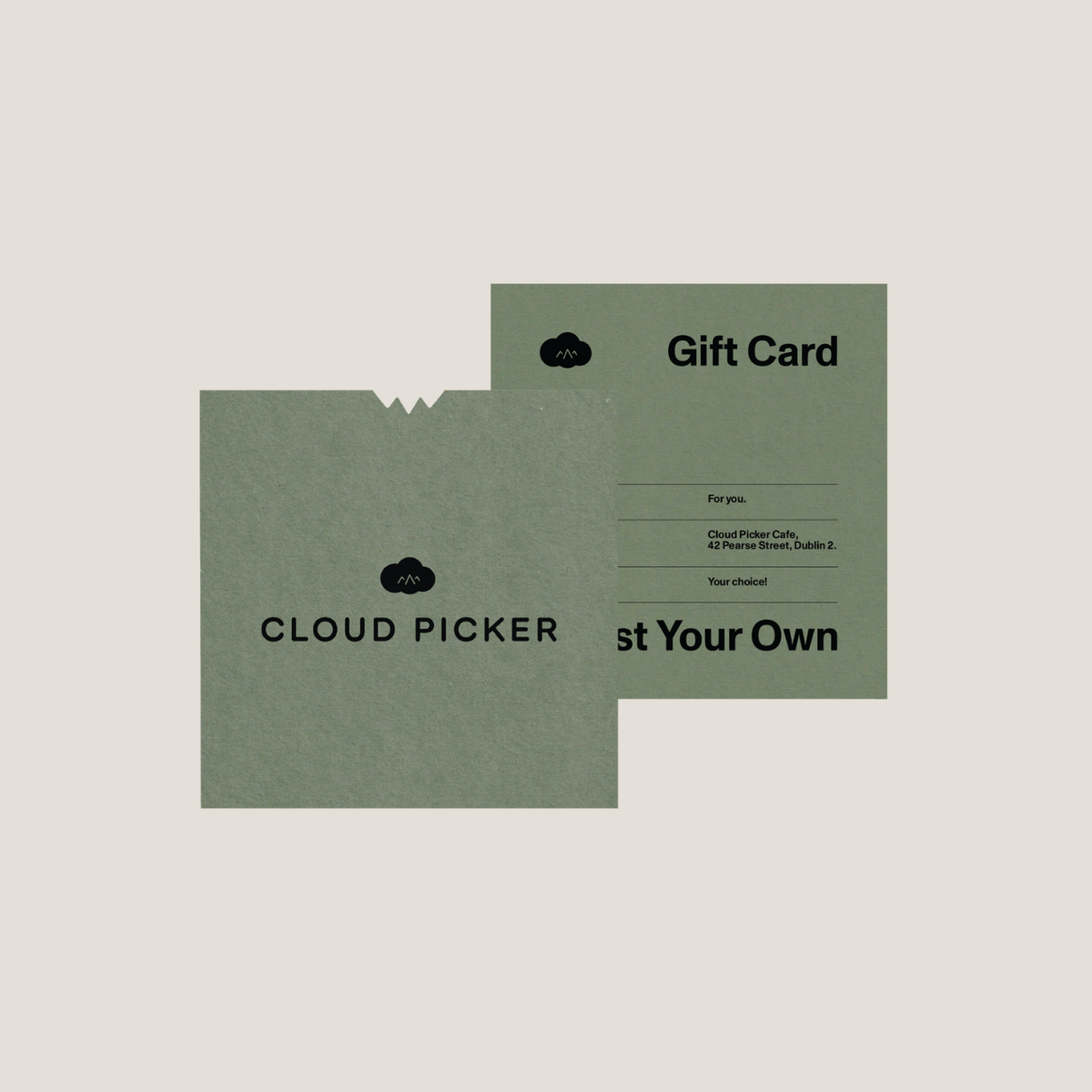 Roast Your Own Gift Card