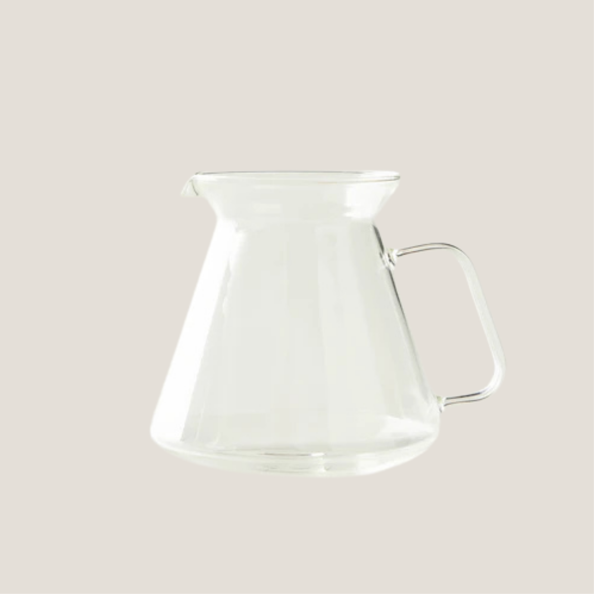 ORIGAMI Glass Coffee Server with HARIO