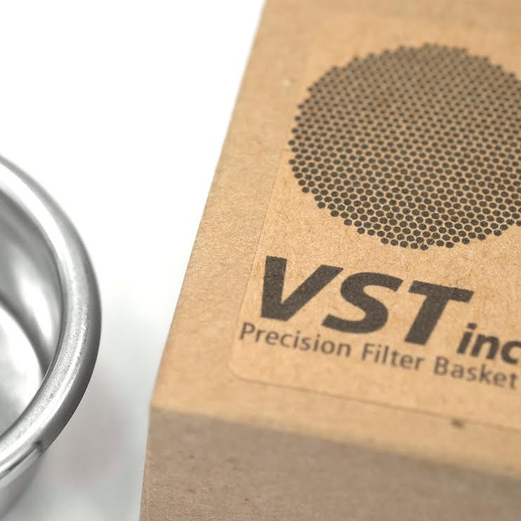 Cloud Picker Coffee VST Precision Filter Basket, coffee brewing accessory, stainless steel filter for espresso machines.