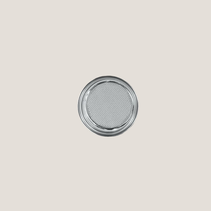 Cloud Picker Coffee VST precision filter basket for coffee accessories, showing a close-up of the stainless steel filter basket.