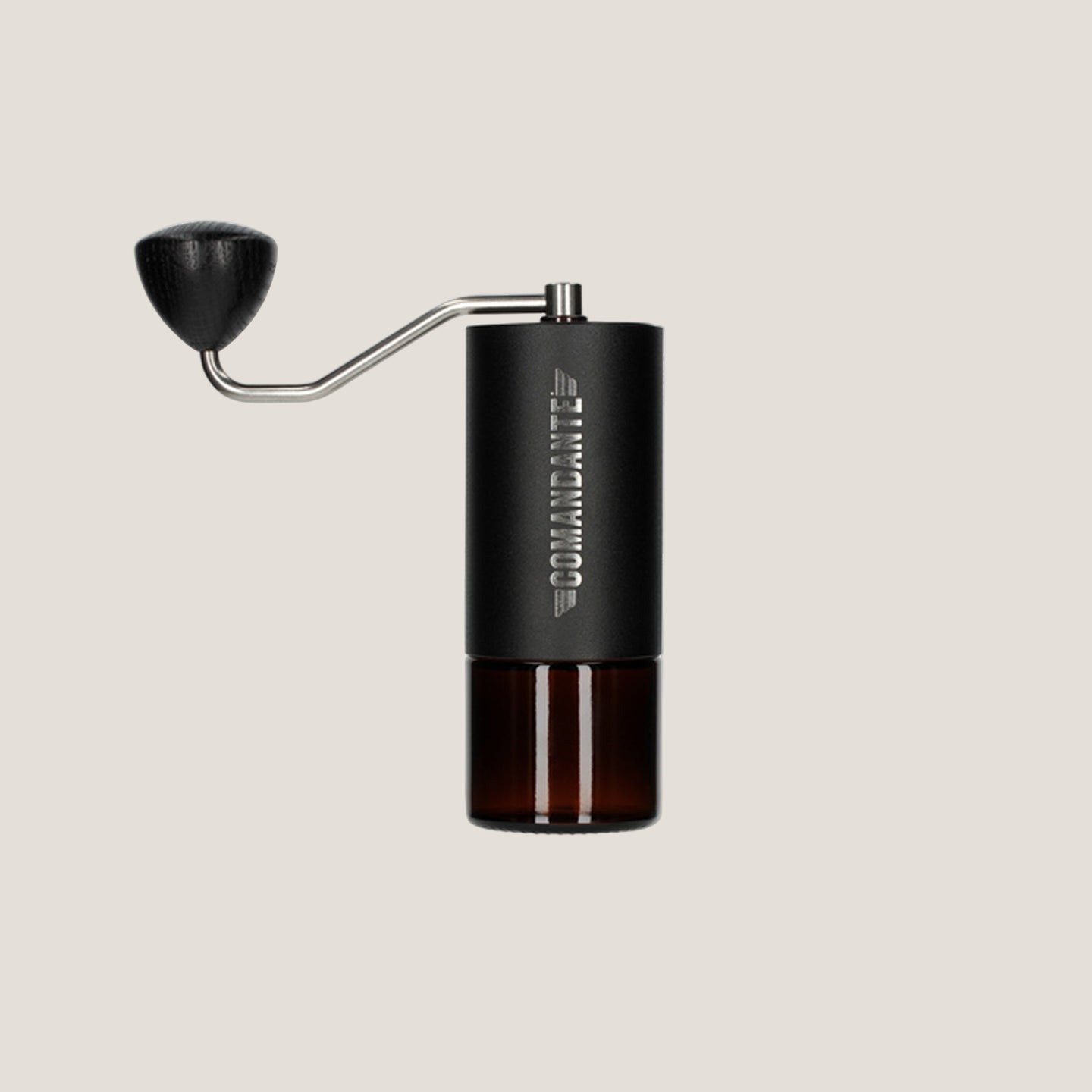 Comandante C40 Nitro Blade hand coffee grinder MK4 by Cloud Picker Coffee with stainless steel burrs and ergonomic handle.