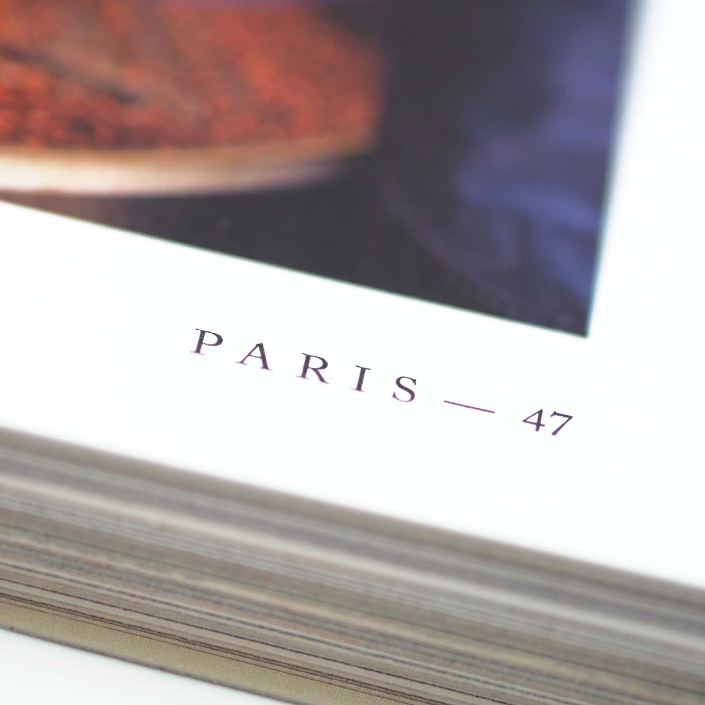 Open drift magazine accessory by Cloud Picker Coffee featuring Paris-themed design on the cover, stylish and modern.