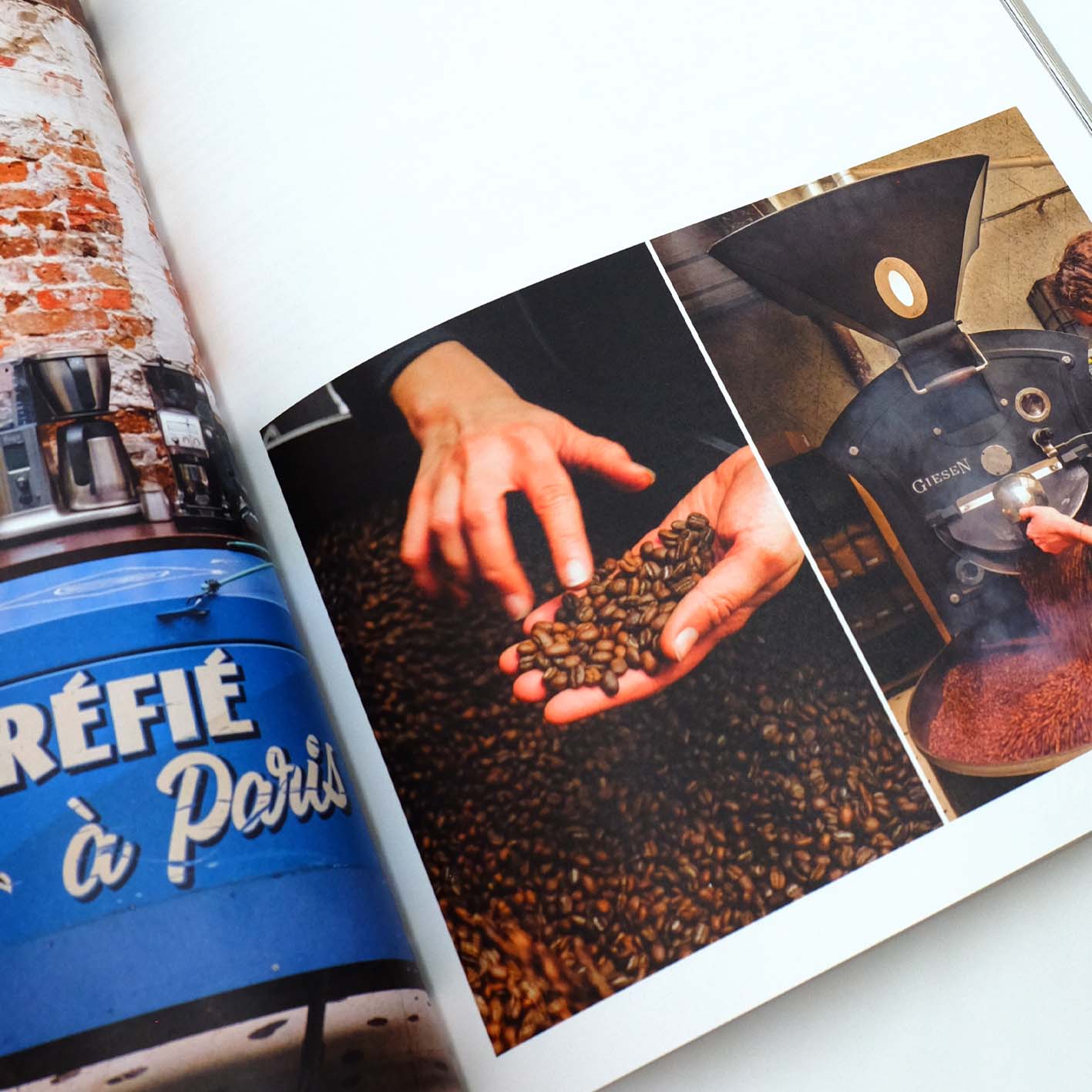 Cloud Picker Coffee Drift Magazine accessories featuring a stylish Paris-themed cover image with vibrant colors and modern design.