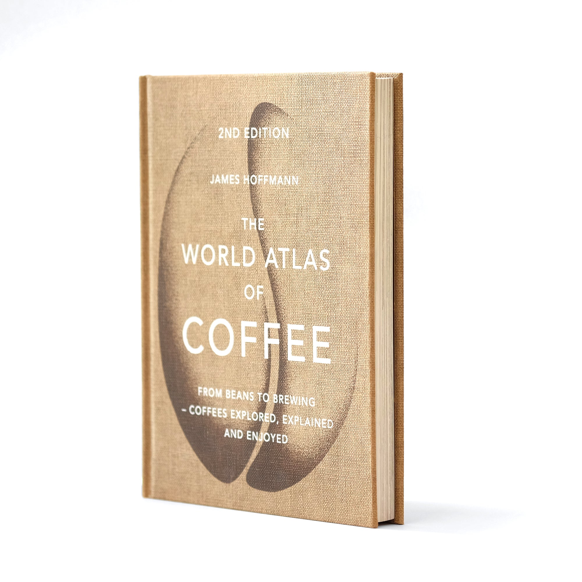 A detailed map from The World Atlas of Coffee merchandise by Cloud Picker Coffee, showcasing global coffee-producing regions.