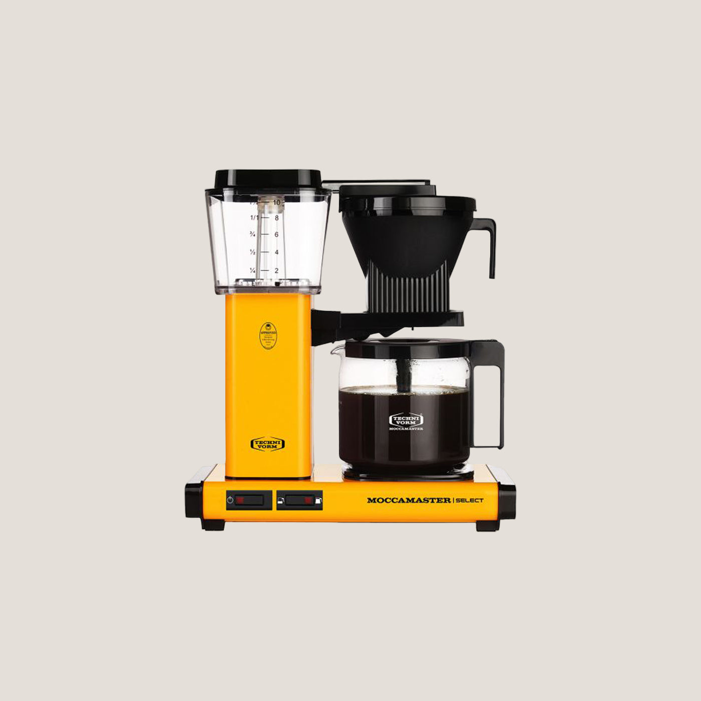 Cloud Picker Coffee Moccamaster KBG Select accessories, including brewing components and filters, displayed on a clean surface.